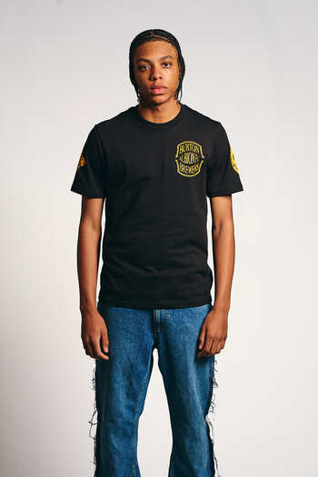 Black and Amber Ferry Bridge Tee Adult