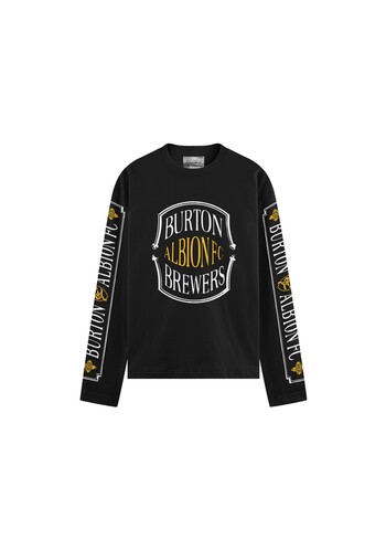 Black Long Sleeve Ferry Bridge Tee Junior