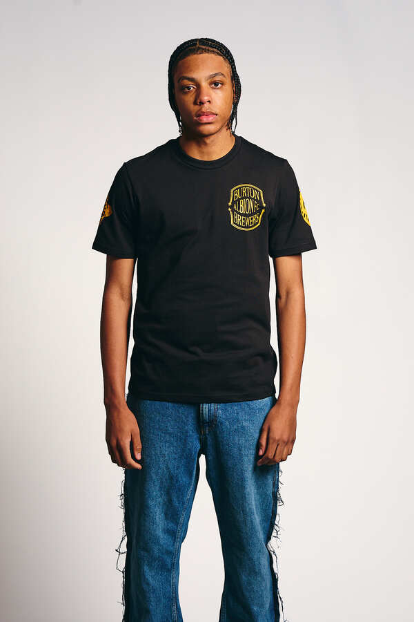 Black and Amber Ferry Bridge Tee Adult