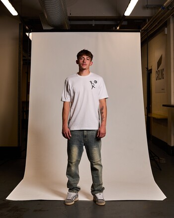 BA White Tee Adult