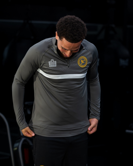 Quarter Zip Top Junior - Grey